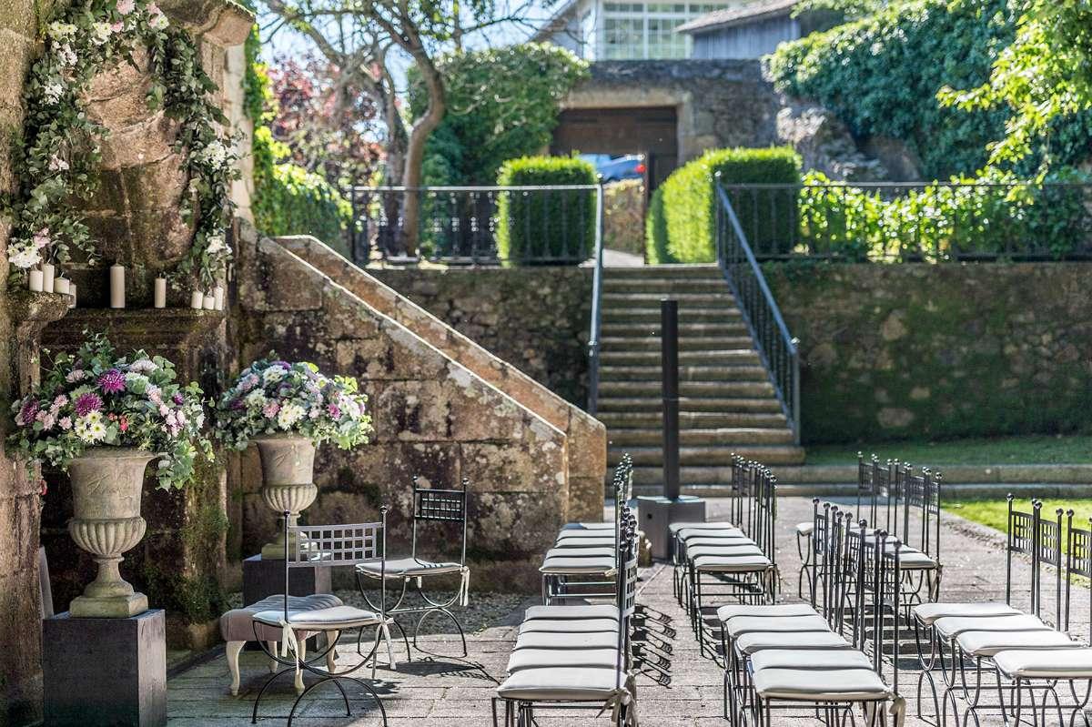 decoración de boda en rosa empolvado - Bodas en All Lovely Party