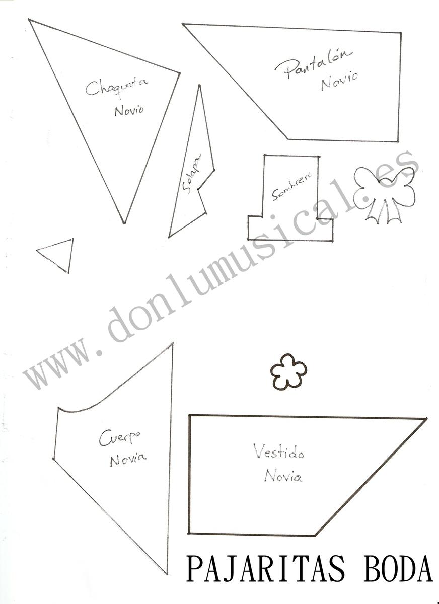 pajaritas boda donlumusical