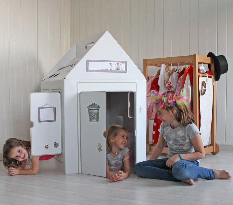 decorar las habitaciones infantiles housekit casita carton