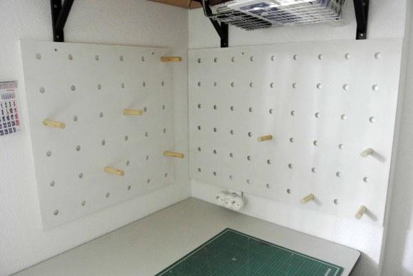 Pegboard u organizador de pared