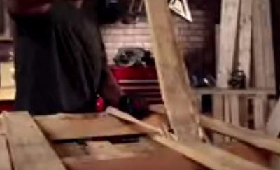 Desmontando el palets