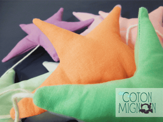 estrellas tela sorteo