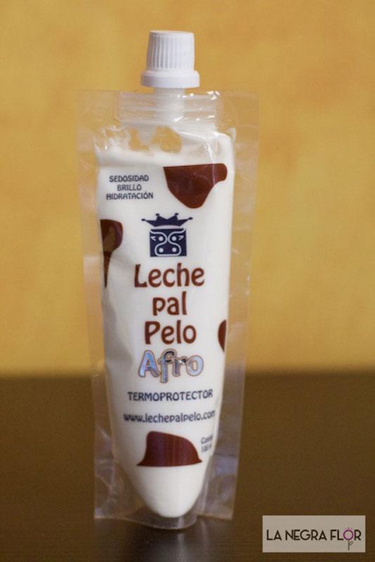 El termoprotector de Leche pal pelo afro. 
