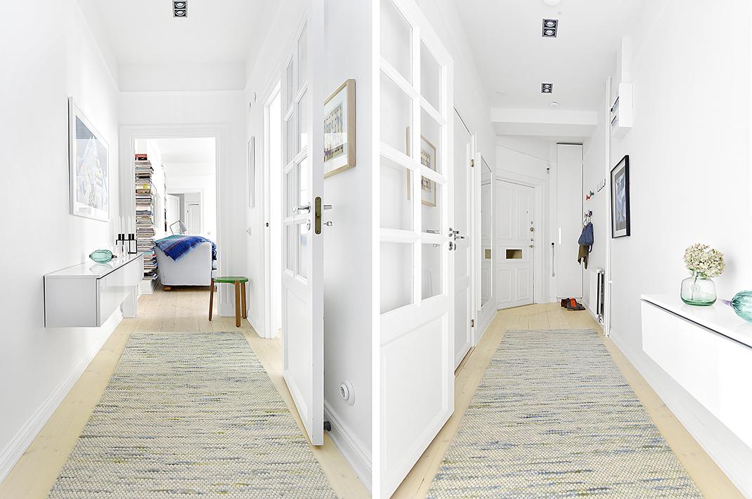 Blanco y celeste: Combinar estos 2 colores es un acierto