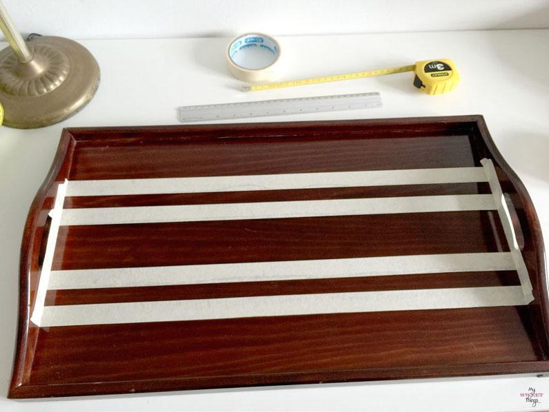 Grain Sack Style Tray