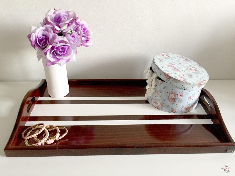 Grain Sack Style Tray