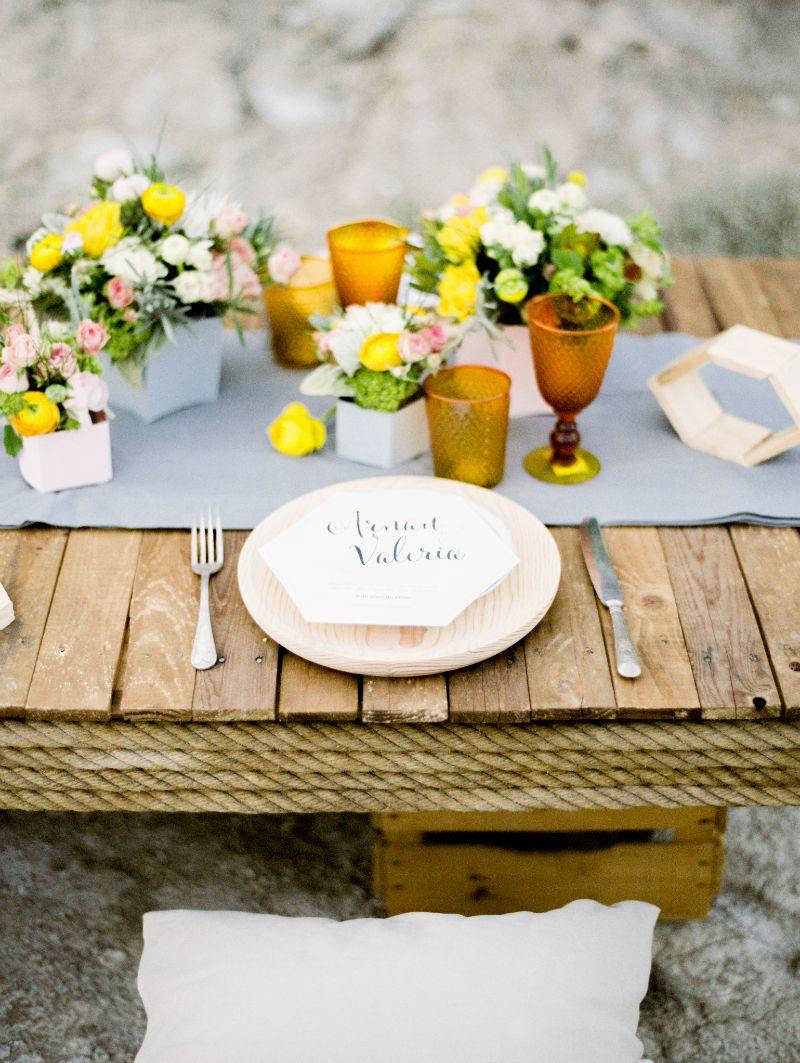 Una boda en el desierto - Decoración de bodas en All Lovely Party