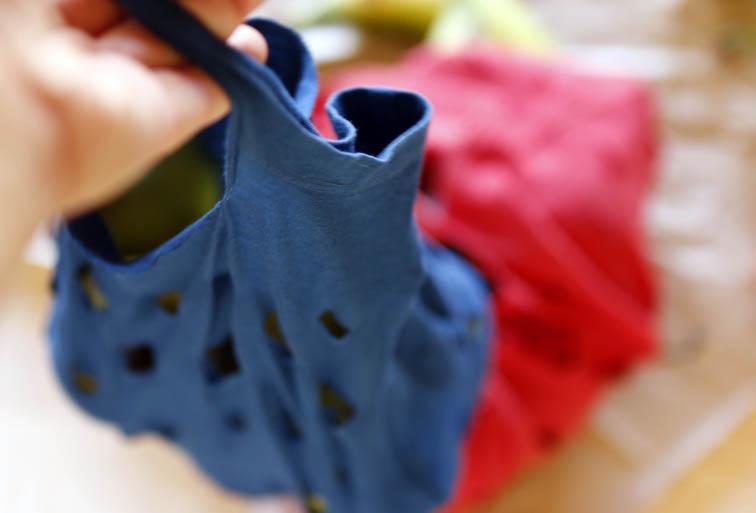 Bolsas con camisetas recicladas 52