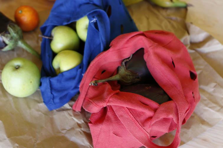 Bolsas con camisetas recicladas 40
