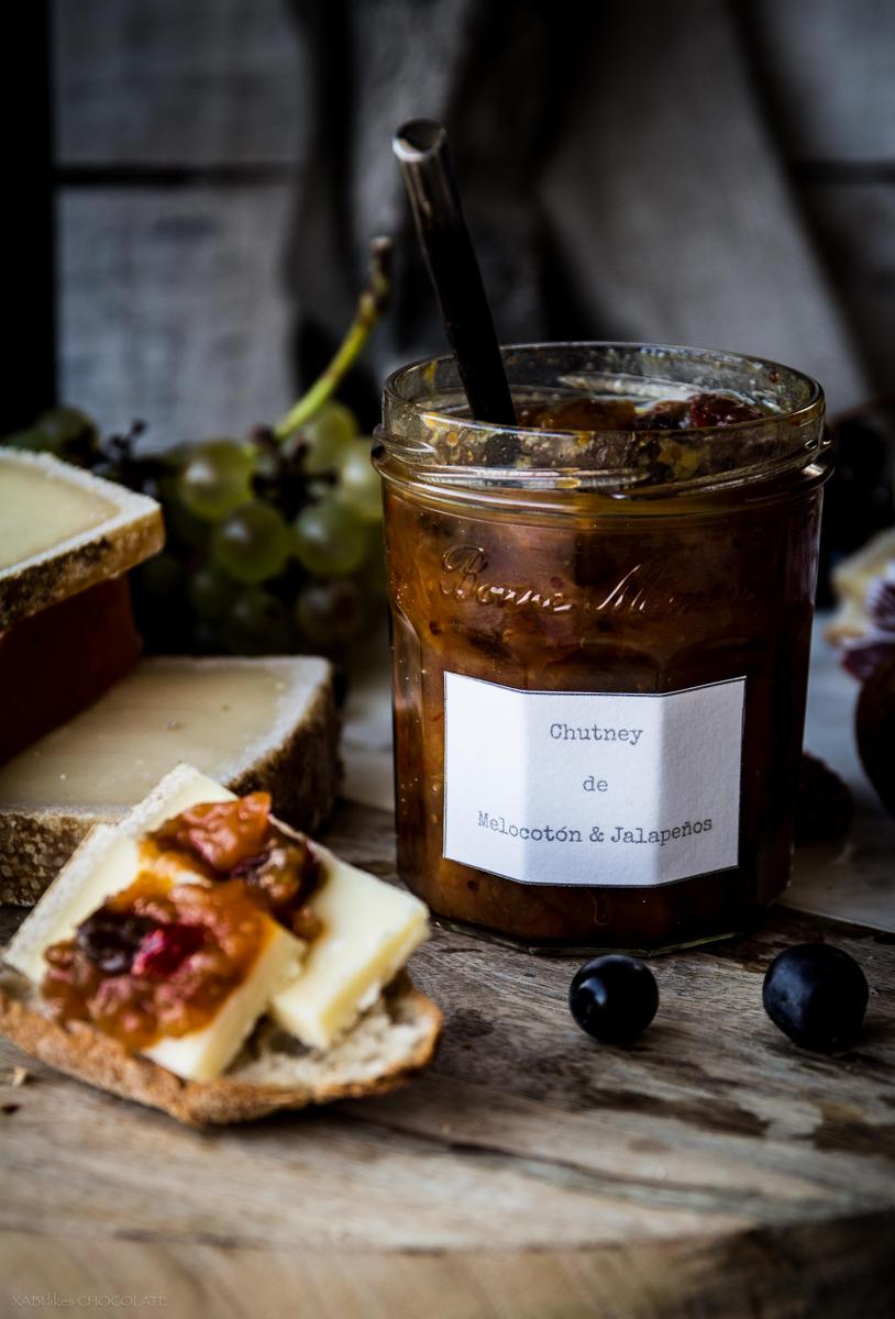 Peach and Jalapeño Chutney