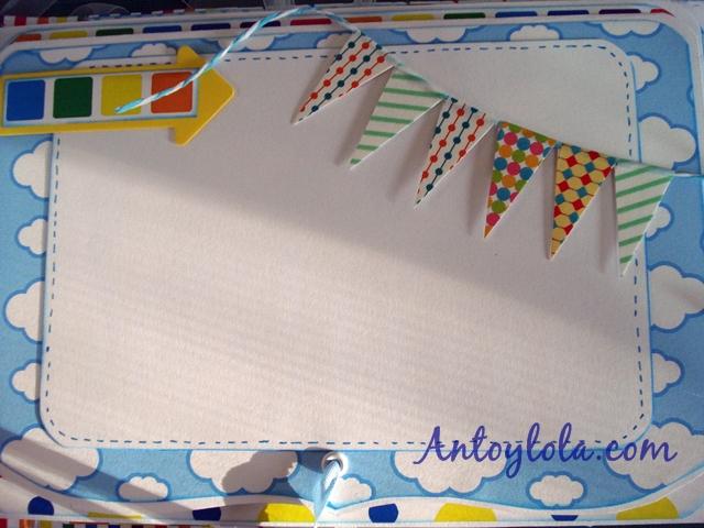 mini guirnalda de banderines 