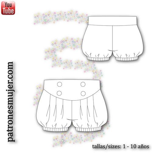 Bombacho con canesú-patronesmujer