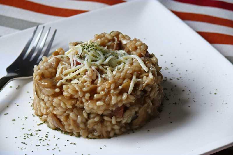 risotto al pedro ximenez