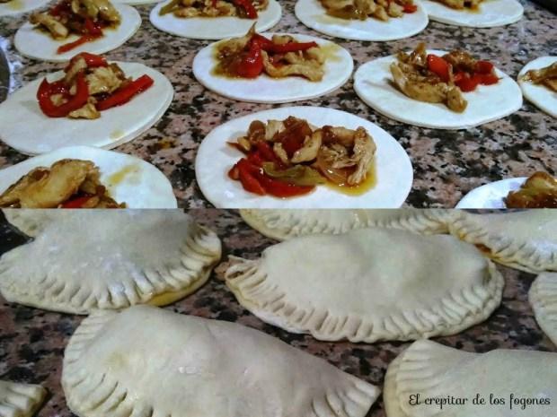 empanadillas de pollo