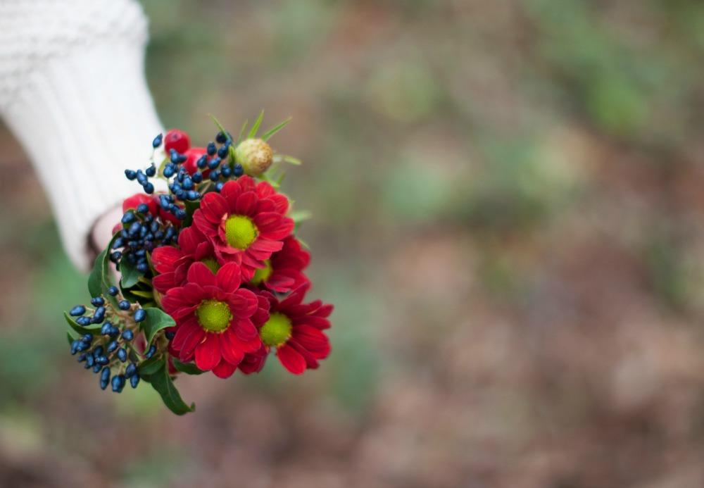 Cómo hacer una corona de flores otoñal en All Lovely Party