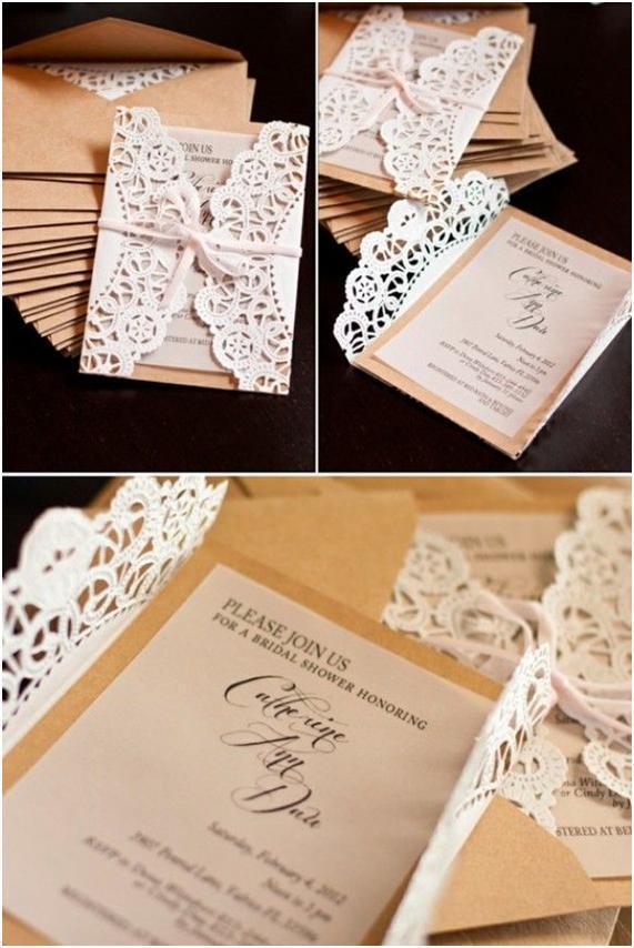 invitación de boda DIY