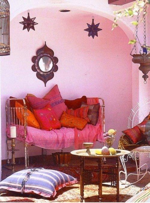 20 ideas para una decoración árabe bohemia 4