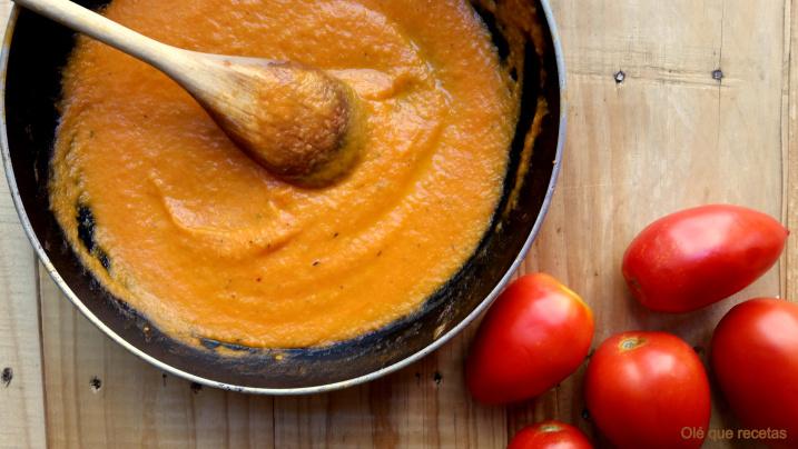 salsa de tomates casera