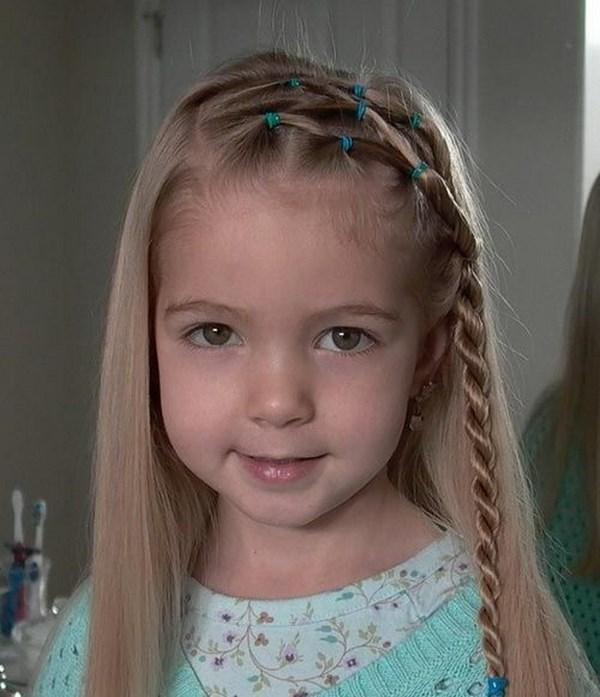 cabello trenzado para niñas