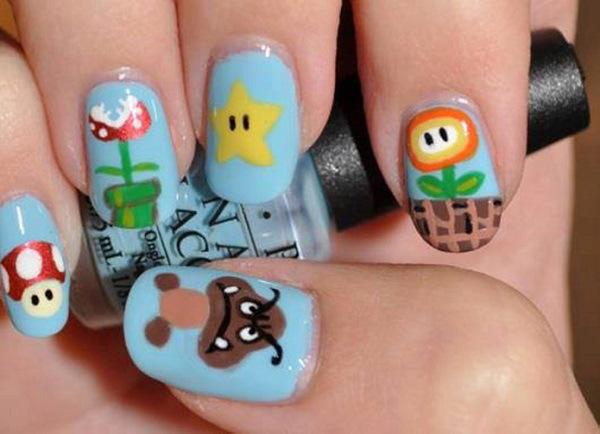 uñas de videojuegos