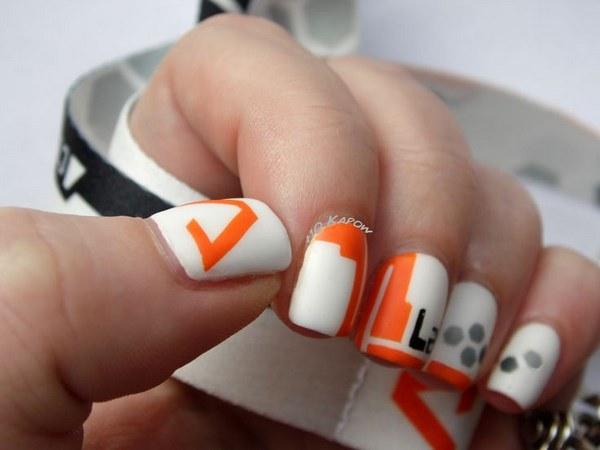 uñas de chica gamer titan fall