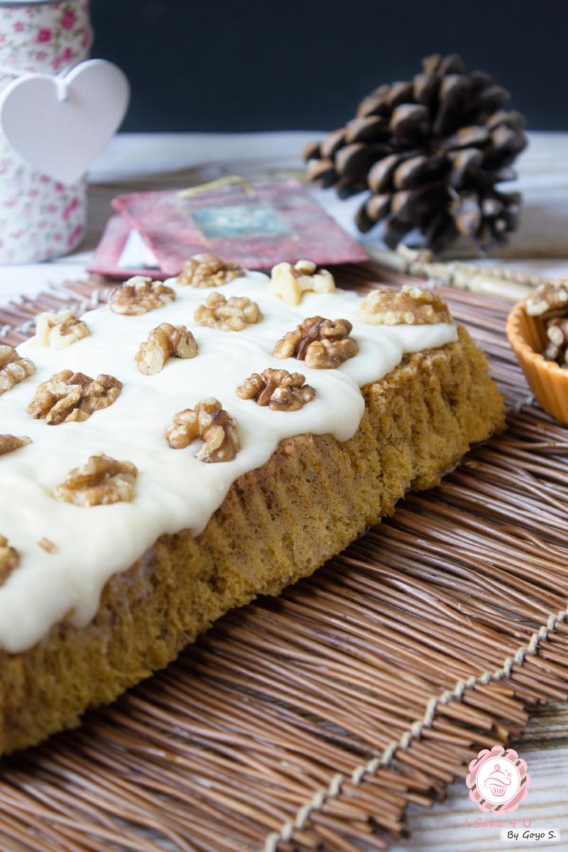 CARROT CAKE AL MICROONDAS