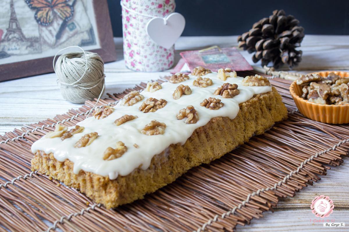 CARROT CAKE AL MICROONDAS