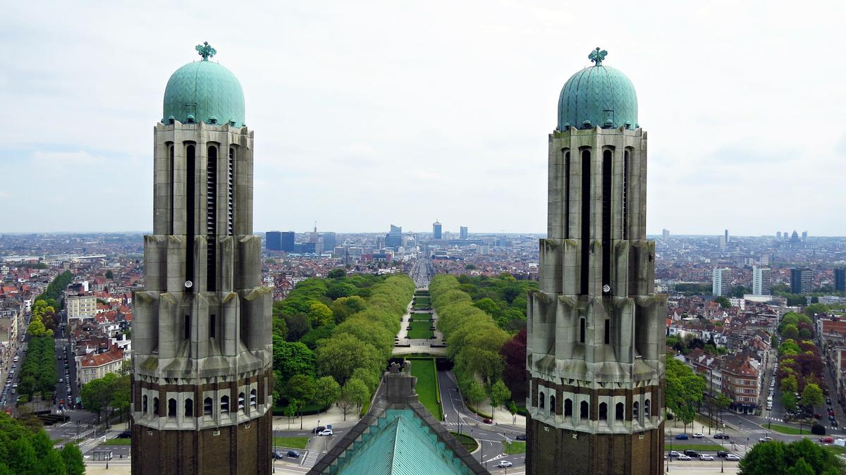 Vista panorámica desde la Basílica del Sagrado Corazón