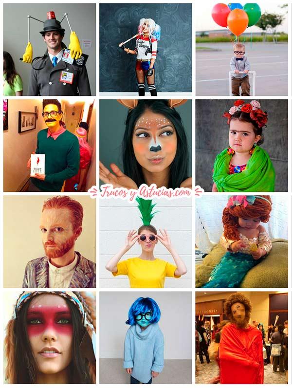 disfraces caseros diy para adultos y niños