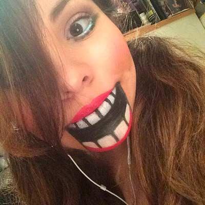 Disfraz casero de halloween especial maquillaje