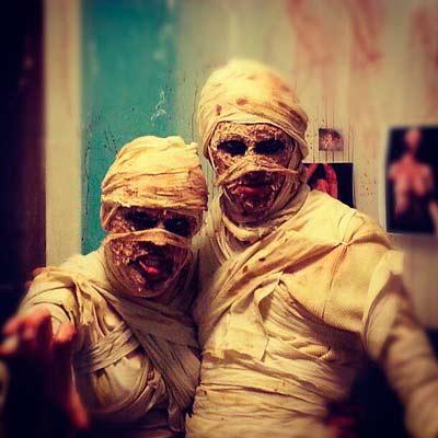 disfraz de halloween casero: momia diy