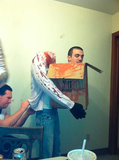 Disfraz casero de halloween para adulto original