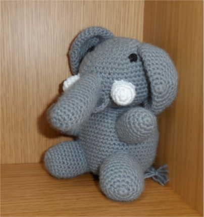 elefante crochet 2