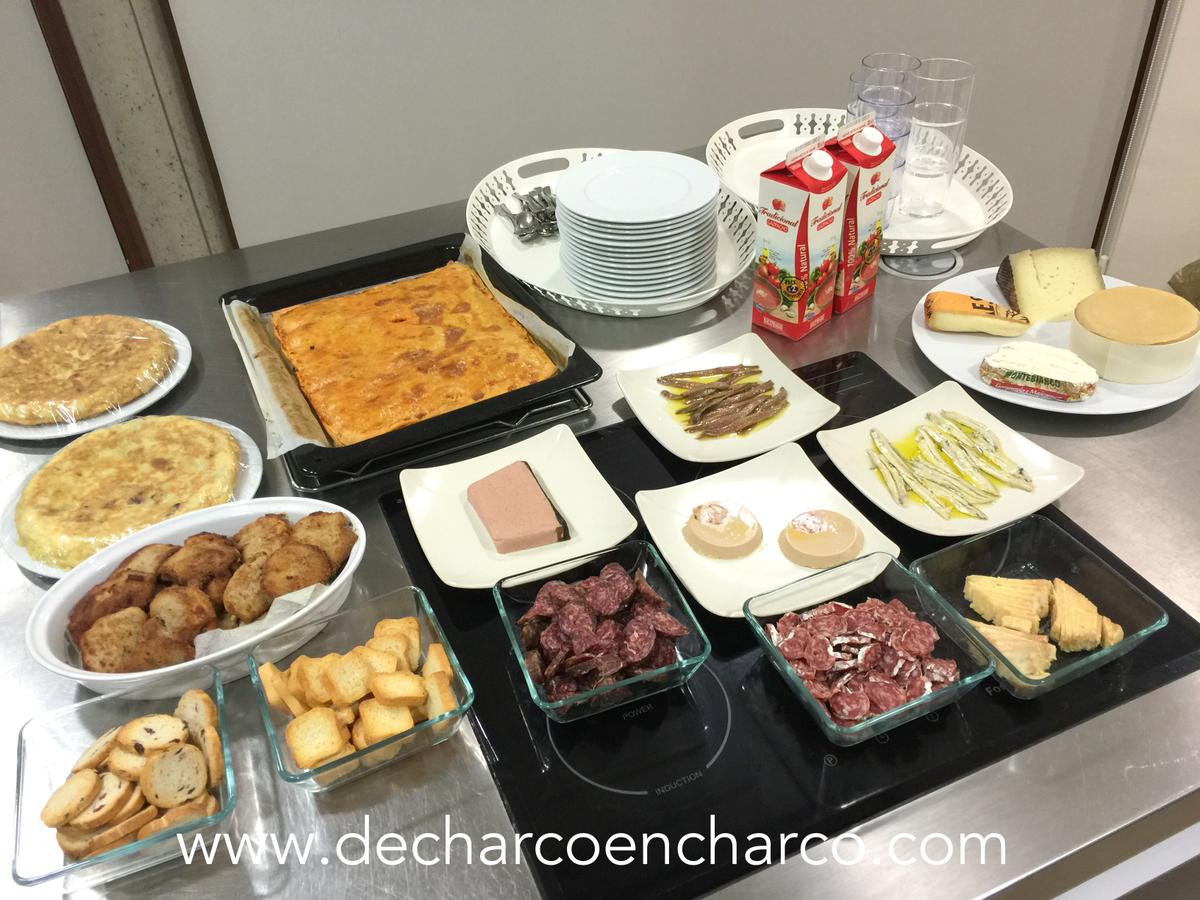 cena 16 preparacion www.decharcoencharco.com