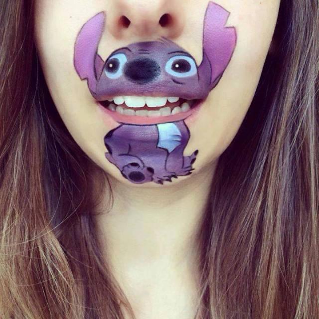 lilo stitch maquillaje