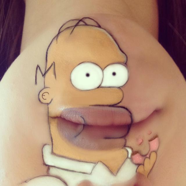 simpsons-labios-arte-chambalabs