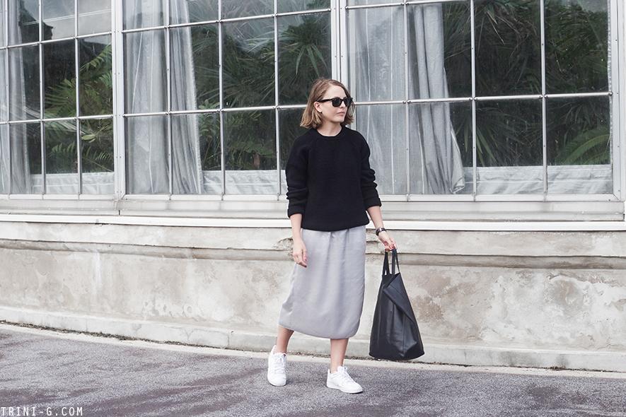 Trini |The Kooples sweater Bruuns Bazaar skirt