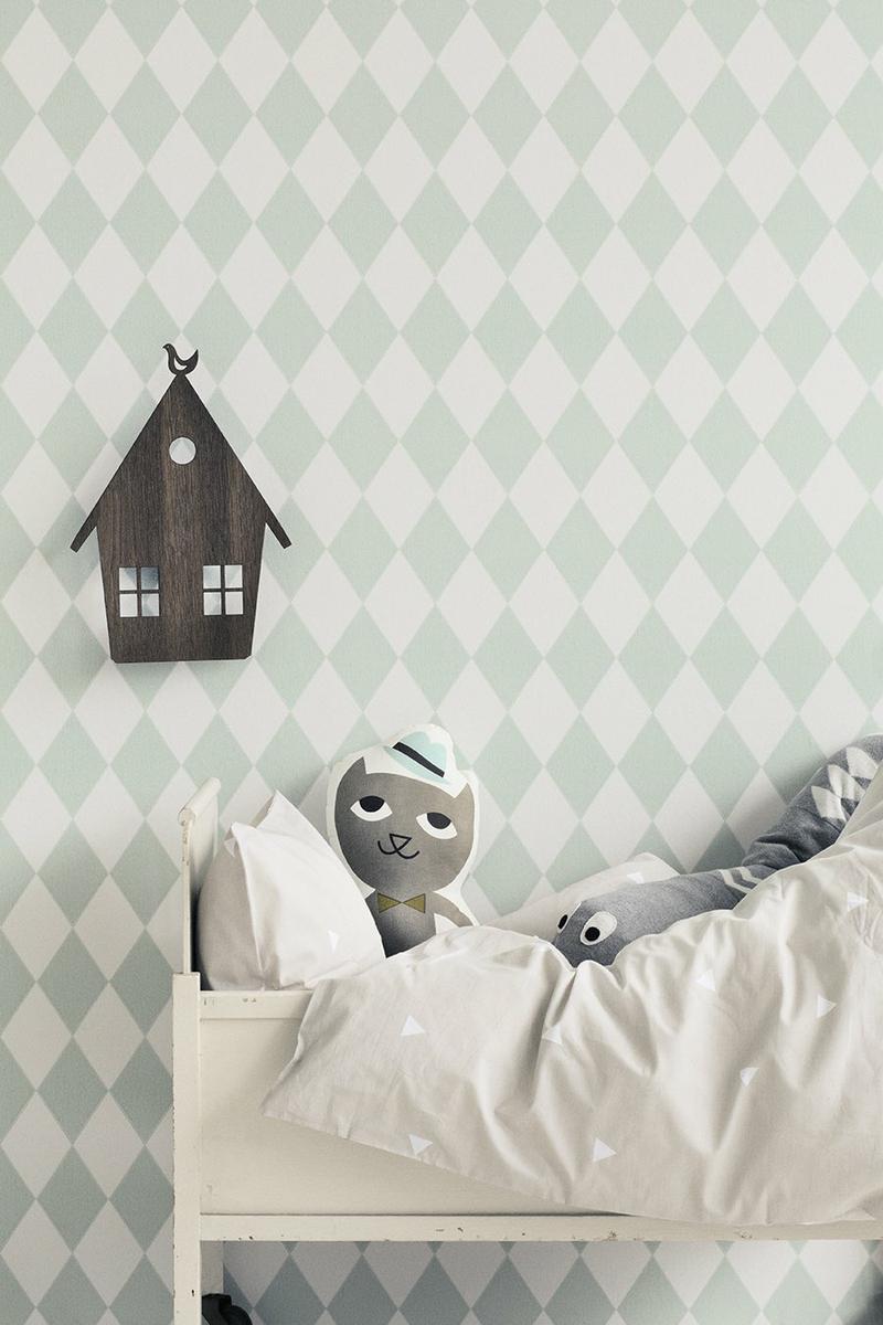 papel pintado fern living kids