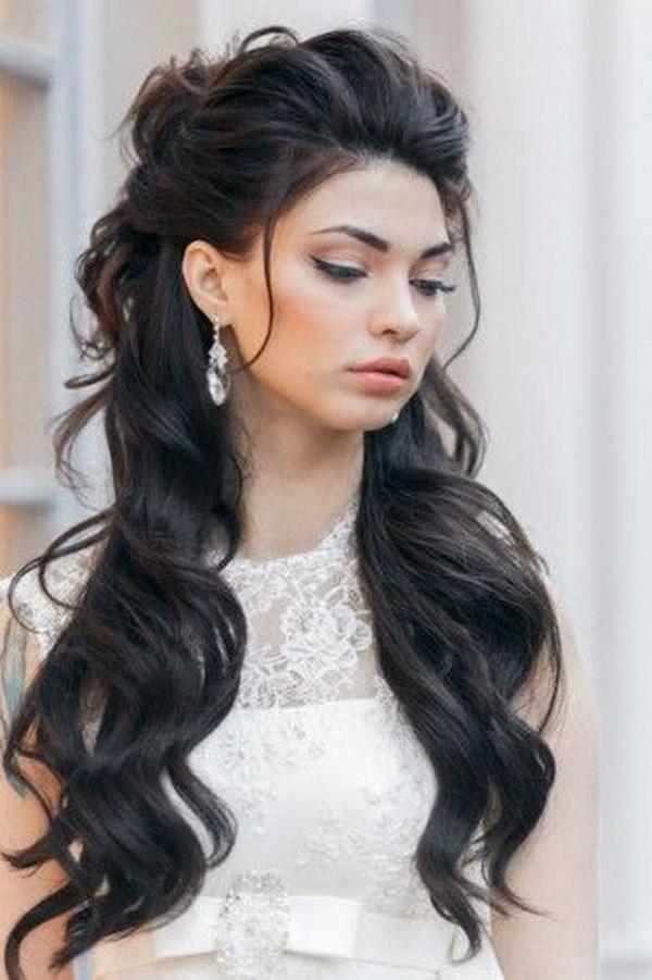 cabello largo elegante