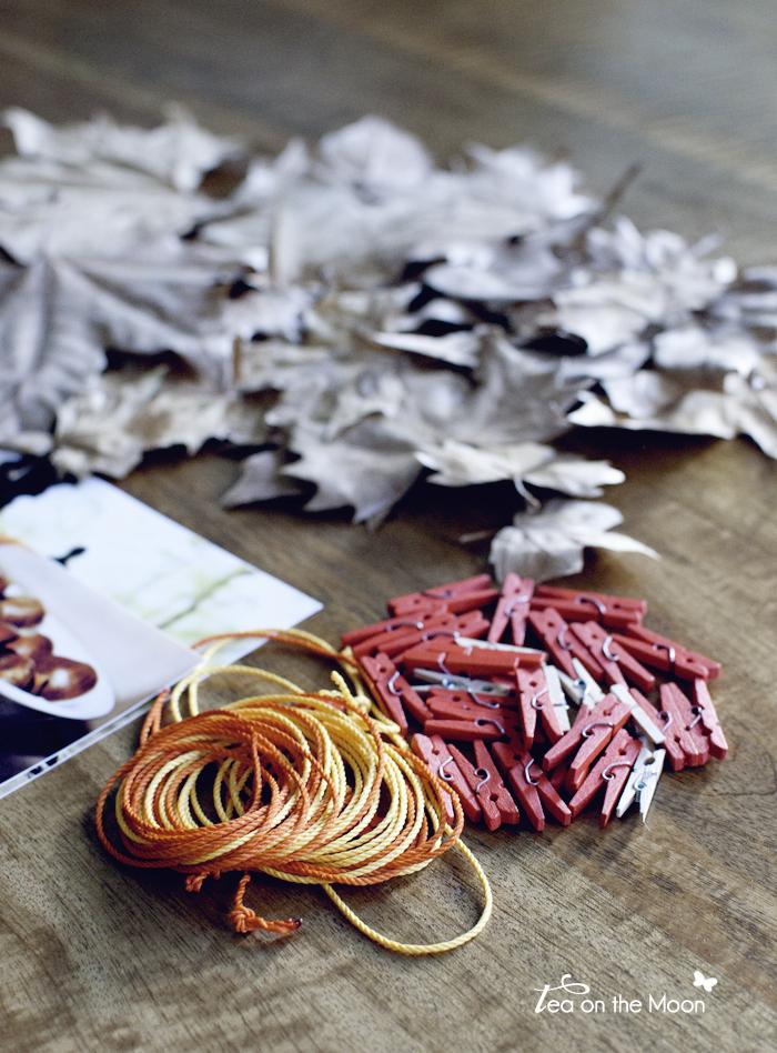 Cómo hacer una decoración en casa con hojas