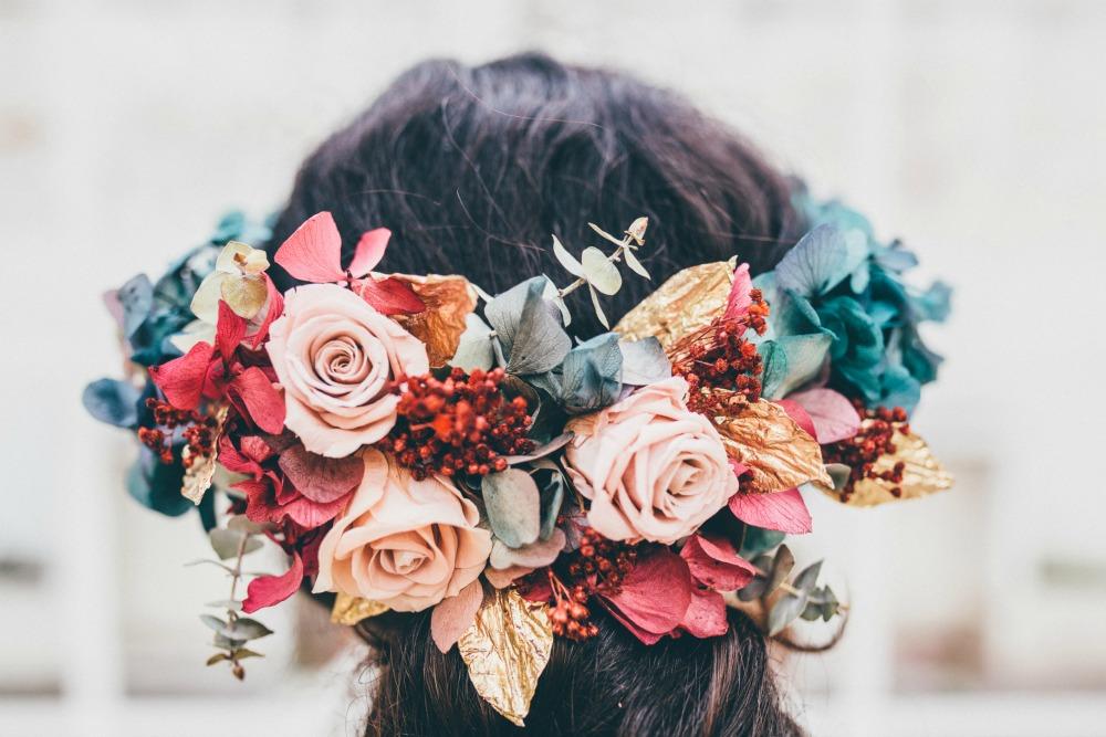 Decora con flores otoñales