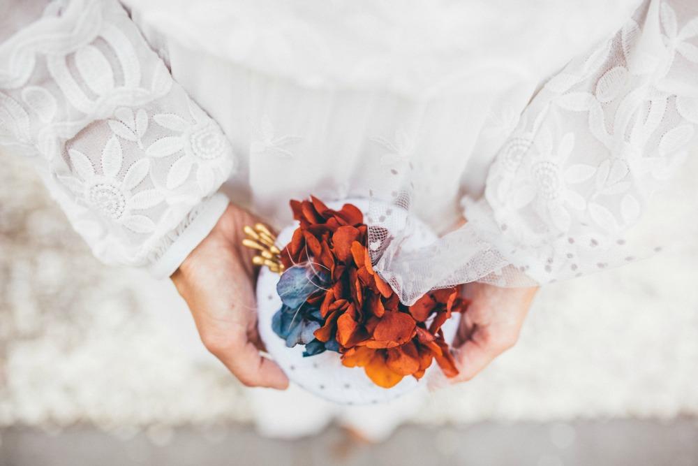 Decora con flores otoñales