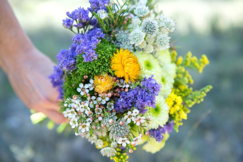 Decora con flores otoñales