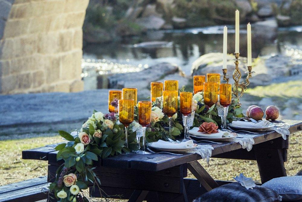 Decora con flores otoñales 