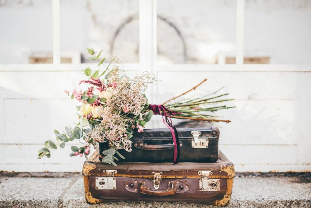 Decora con flores otoñales