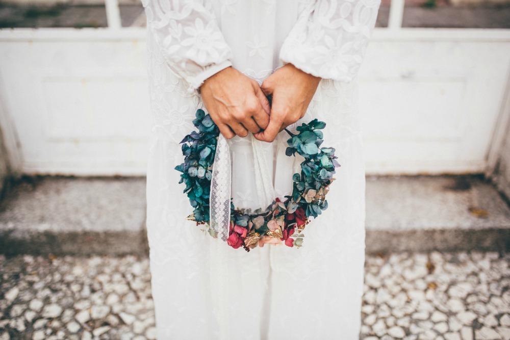 Decora con flores otoñales