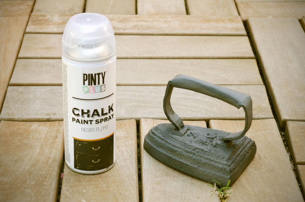 Renovar un objeto con óxido