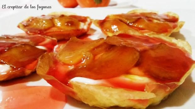 canastillas de caqui