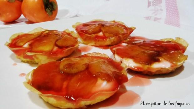 canastillas de caqui