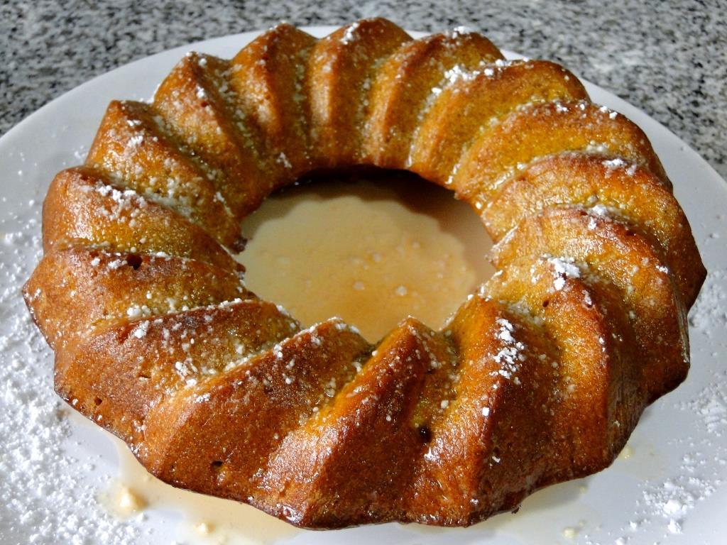 bizcocho de calabaza sin azúcar